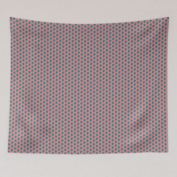 Item preview, Blue And Pink Abstract Poppy designed and sold by Capuletdesigns.