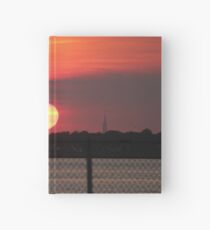 Island Park Big Sun Ball Sunset Hardcover Journal
