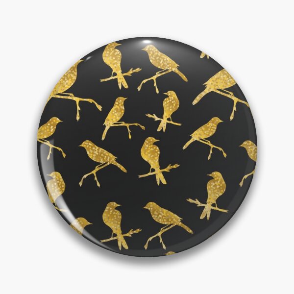 Item preview, Golden Birds designed and sold by Colourfultree INDIA.