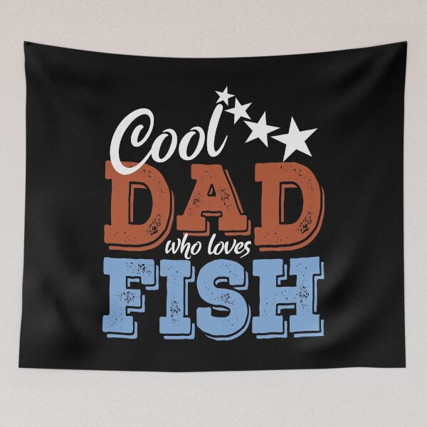 Item preview, Cool dad who loves fish angler dad fishing love designed and sold by Stndor.