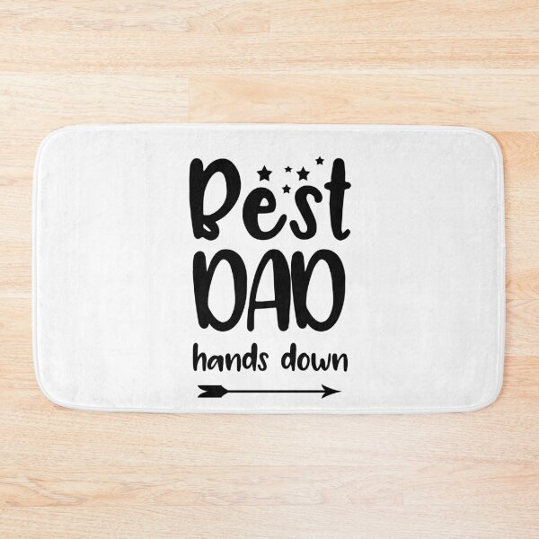Item preview, Best Dad Hands Down - Father's Day- Dad designed and sold by younghopes.