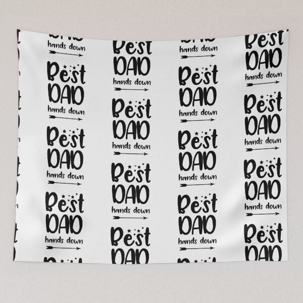Item preview, Best Dad Hands Down - Father's Day- Dad designed and sold by younghopes.