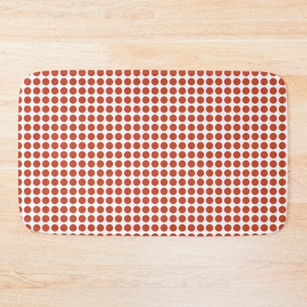 Item preview, Polka Dot Design Retro Palette - Brick Orange designed and sold by kerimeart.