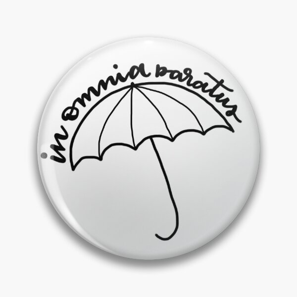 Item preview, In Omnia Paratus umbrella designed and sold by tritymely.
