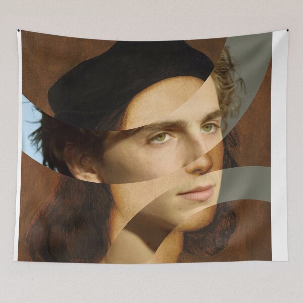Item preview, Self Portrait of Raphael and Timothee Chalamet designed and sold by LT Graphic Art.