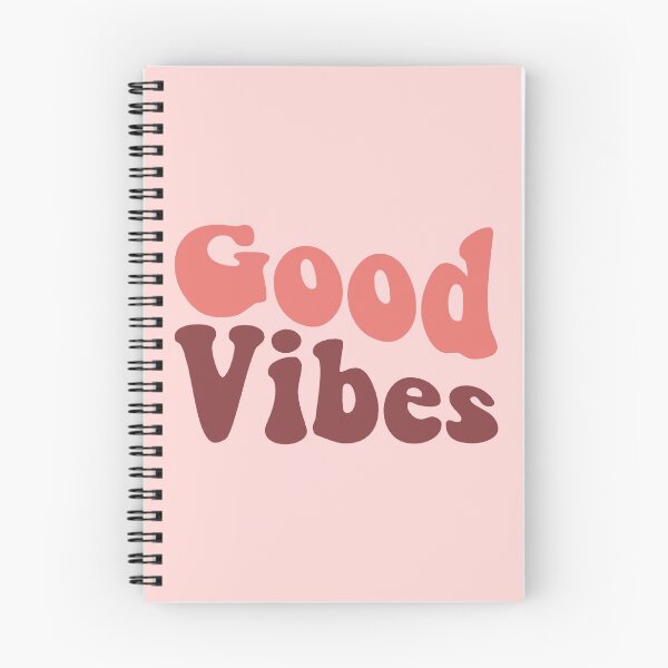 Item preview, Good Vibes Peach Colored (Groovy style) designed and sold by LeahsColorBox.