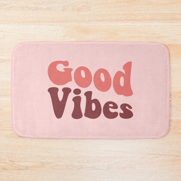 Item preview, Good Vibes Peach Colored (Groovy style) designed and sold by LeahsColorBox.