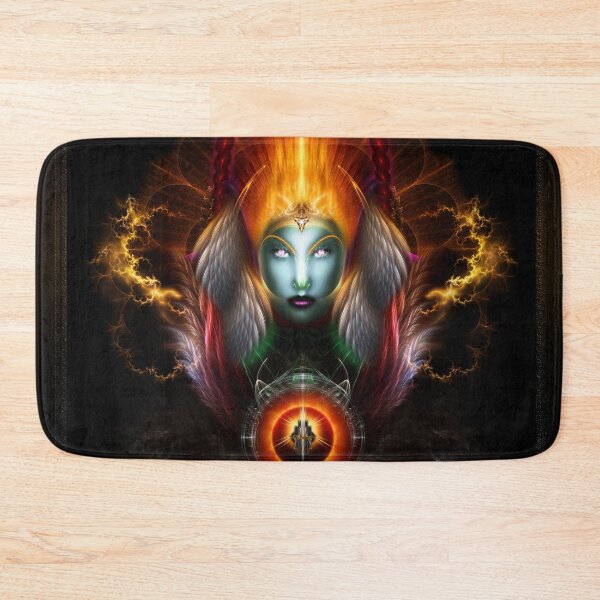 Item preview, Riddian Queen, Dynasty Of Power On Black Fractal Fantasy Portrait designed and sold by Xzendor7 Digital Art Creations.