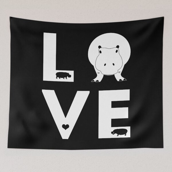 Item preview, Hippos Love  designed and sold by roocky.