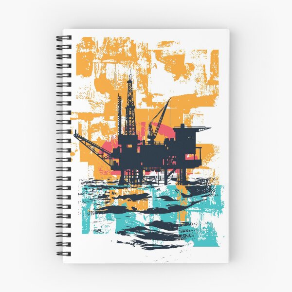 Item preview, Oil Rig Platform Sunset designed and sold by infleims.