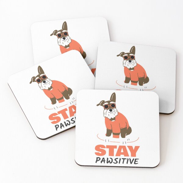 Item preview, stay pawsitive! designed and sold by AVEDOT.