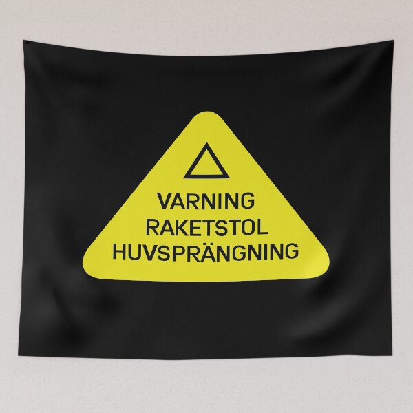 Item preview, Yellow Danger Ejection Seat, and Canopy Fracturing, WARNING SIGN designed and sold by ARTsPlural.