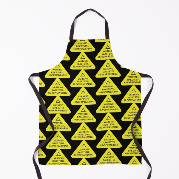 Item preview, Yellow Danger Ejection Seat, and Canopy Fracturing, WARNING SIGN designed and sold by ARTsPlural.