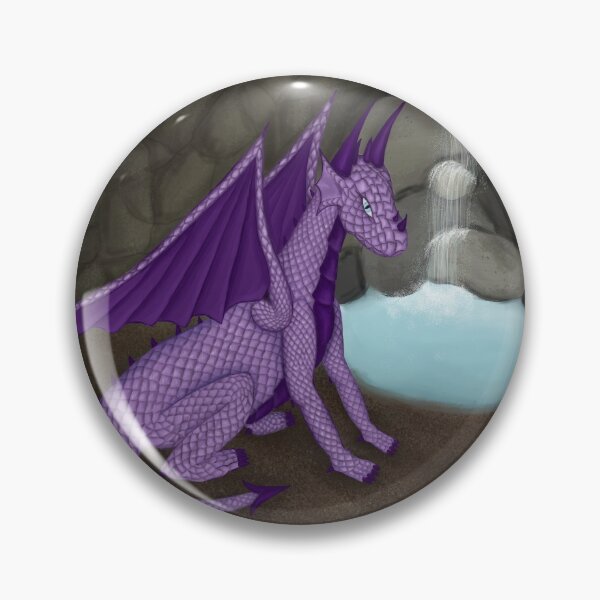 Item preview, The Hidden Cave- Purple Dragon designed and sold by RSewell.