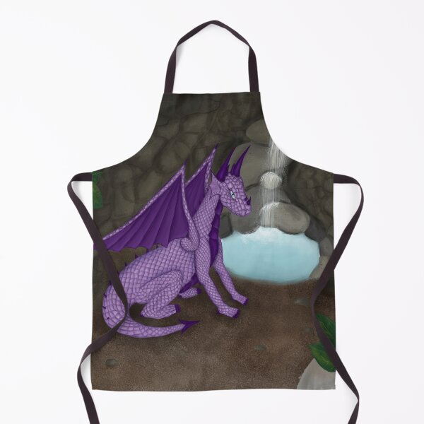 Aperçu de l'œuvre La grotte cachée - Dragon violet créée et vendue par RSewell.