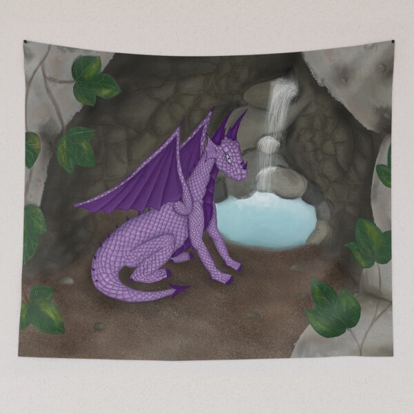 Item preview, The Hidden Cave- Purple Dragon designed and sold by RSewell.