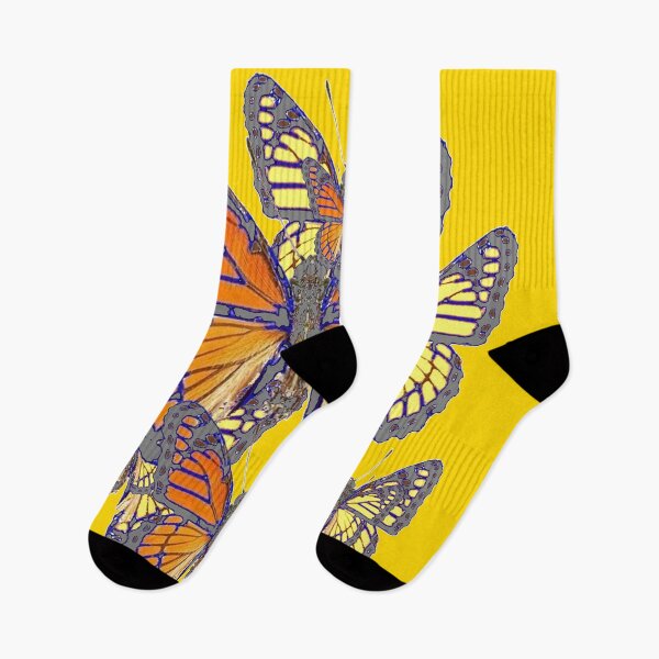 Item preview,  MONARCH STYLE BUTTERFLY ABSTRACT YELLOW PATTERNS designed and sold by sharlesart.