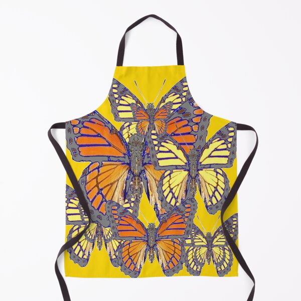 Item preview,  MONARCH STYLE BUTTERFLY ABSTRACT YELLOW PATTERNS designed and sold by sharlesart.