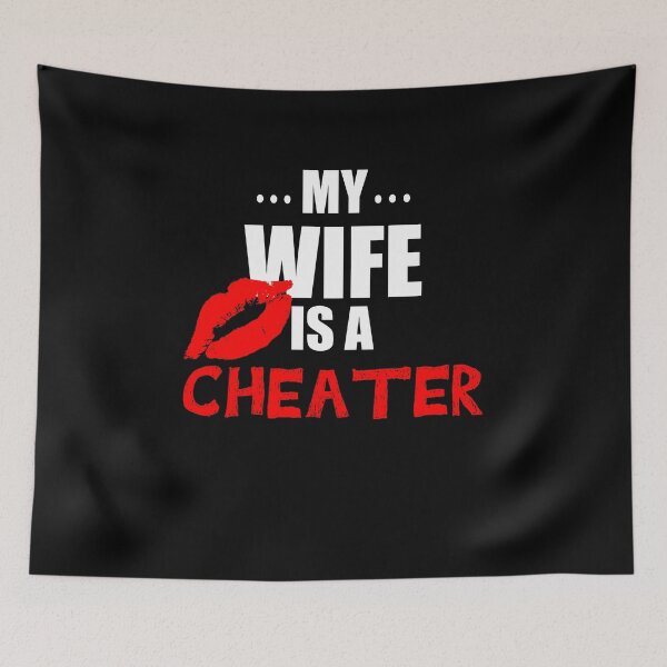 Item preview, My wife Is A Cheater designed and sold by happy gift art.