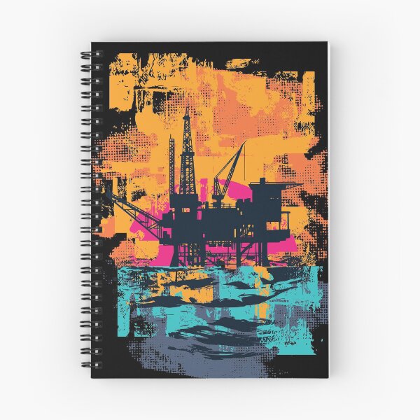 Item preview, Oil Rig Platform Sunset designed and sold by infleims.