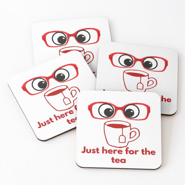 Item preview, Just here for the tea designed and sold by Simonerich.