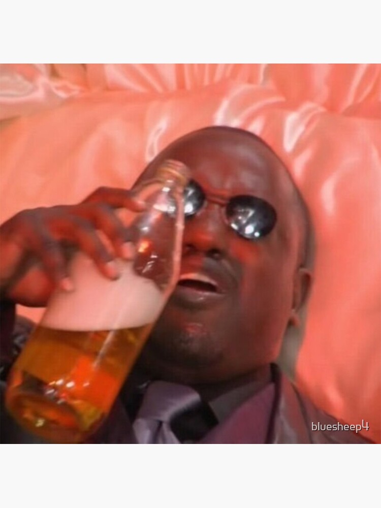 Morpheus Drinking A 40 In A Death Basket "Morpheus Drinkin' a 40 in a Death Basket - Eric Andre Show" Art Print