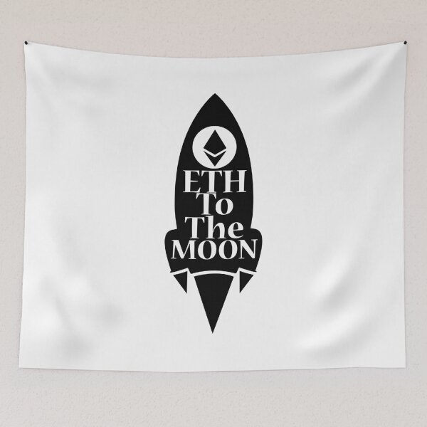 Item preview, Ethereum ETH to the MOON, Prism Lovers Bitcoin designed and sold by ARTsPlural.