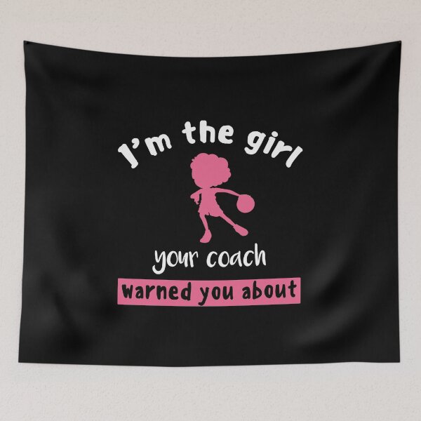 Item preview, Basketball Girl Your Coach Warned You About designed and sold by Tshirty10.