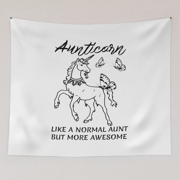 Item preview, Aunticorn Unicorn Like a Normal Aunt But More Awesome designed and sold by MiaStyleStudio.