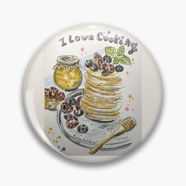 Item preview, I Love Cooking designed and sold by Julia's Print Studio .
