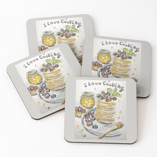 Item preview, I Love Cooking designed and sold by Julia's Print Studio .