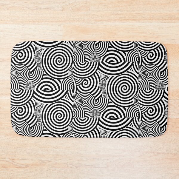Item preview, Black and White Illusion Chic Shower Curtains designed and sold by Mary Maple.