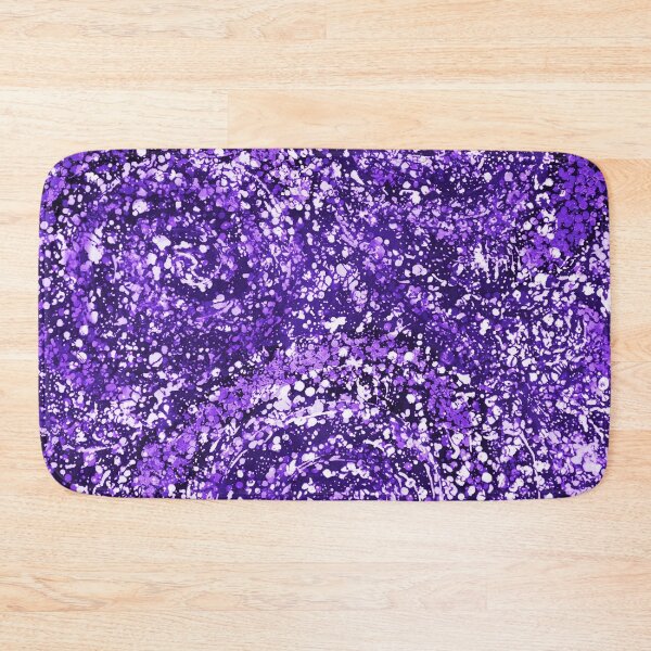 Item preview, Purple and Violet Splatter Swirls designed and sold by Leslie Rogers Todder.