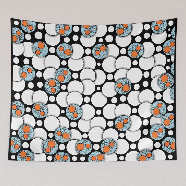Item preview, Only some circles ... Blue and orange..2 Only some circles ... Blue and orange.2 ... 2 designed and sold by AtelierFafard.