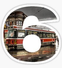 TO streetcar inTOthe6 Sticker