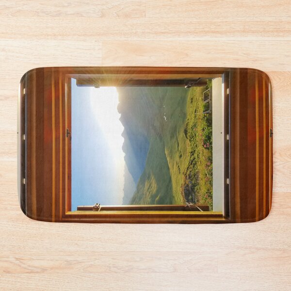 Item preview, Window to Austrian Mountain Landscape designed and sold by Tim Paulawitz.