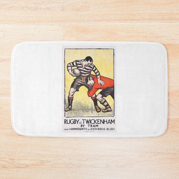 Item preview, 1921 RUGBY At Twickenham Advertising Poster designed and sold by retrographics.