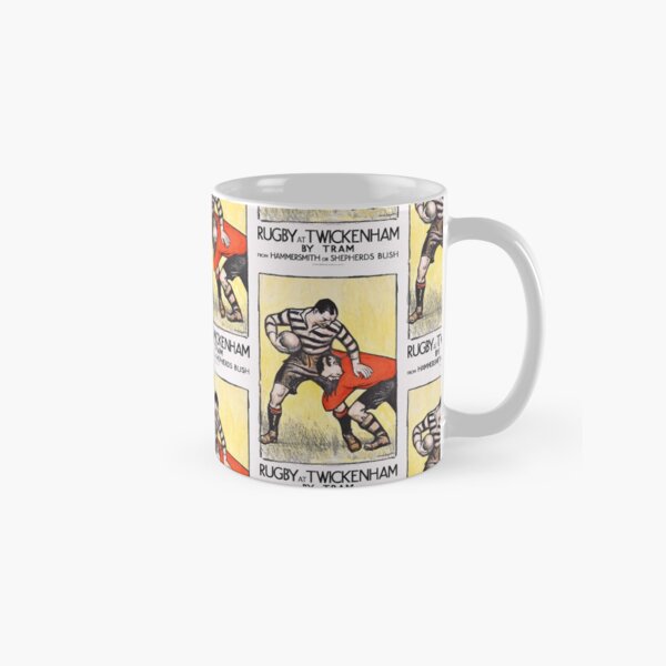 Item preview, 1921 RUGBY At Twickenham Advertising Poster designed and sold by retrographics.