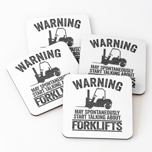 Item preview, May Talk About Forklifts Funny Forklift Operator Gift designed and sold by Stronzi.
