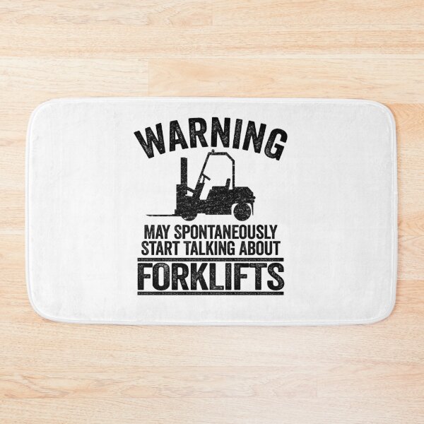 Item preview, May Talk About Forklifts Funny Forklift Operator Gift designed and sold by Stronzi.