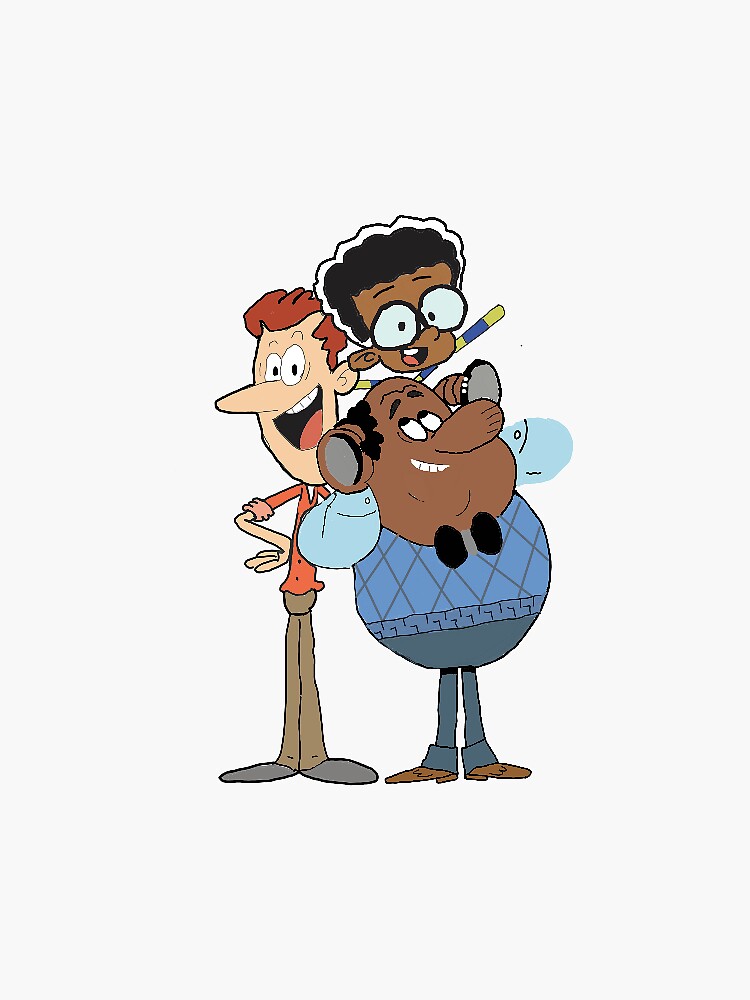 "Clyde And His Dads From The Loud House" Sticker For Sale By ASPclub ...