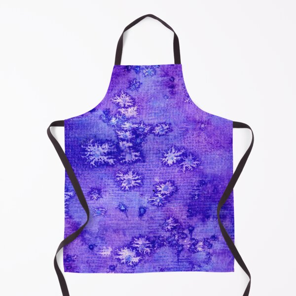 Item preview, Purple and Blue Abstract Snowflakes designed and sold by Sebastian Grafmann.
