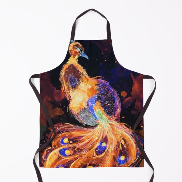 Item preview, Burning Peacock Phoenix designed and sold by Sebastian Grafmann.