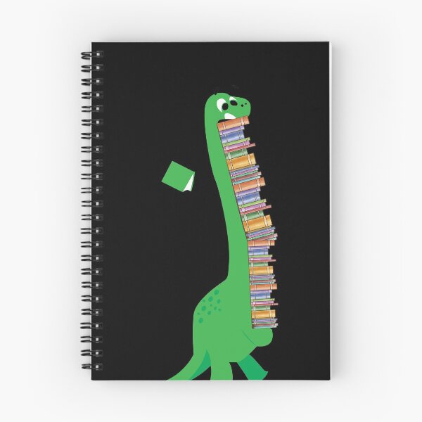 Item preview, Dinosaurier traegt Buecher designed and sold by Spirit-Designs.