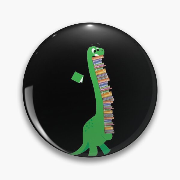 Item preview, Dinosaurier traegt Buecher designed and sold by Spirit-Designs.