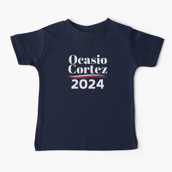 OCA Alexandria Ocasio-Cortez 2024 We Can Wait #6 Baby T-Shirt