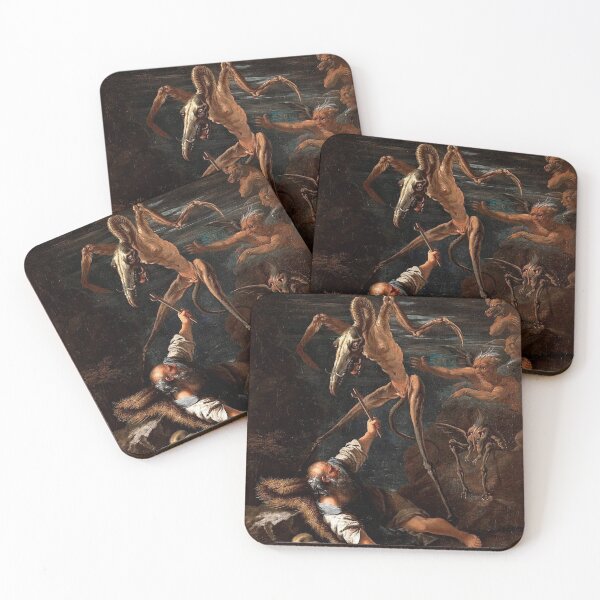 Item preview, The Temptation of Saint Anthony by Salvator Rosa designed and sold by IndieArtDream.