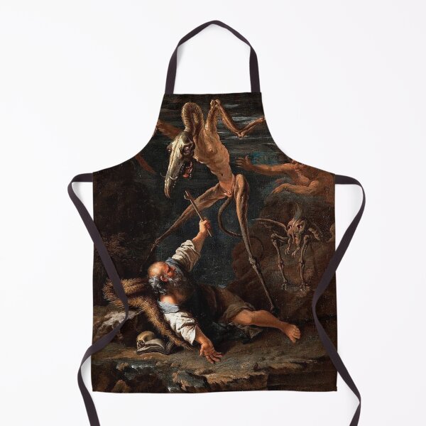 Item preview, The Temptation of Saint Anthony by Salvator Rosa designed and sold by IndieArtDream.
