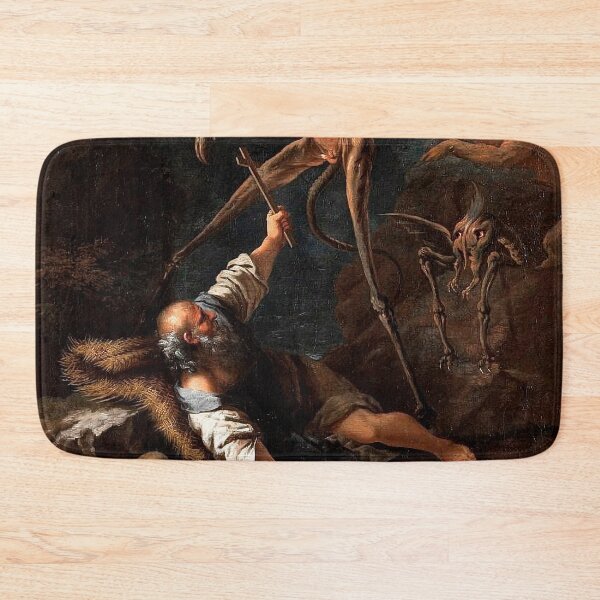 Item preview, The Temptation of Saint Anthony by Salvator Rosa designed and sold by IndieArtDream.