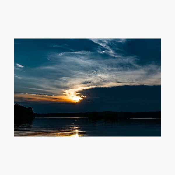 Behind the Clouds Photographic Print